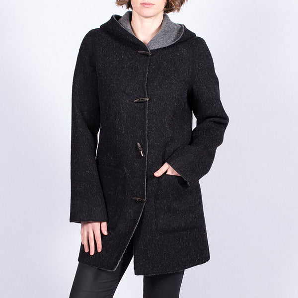 Reversible Duffle Coat – Alpaca Passion